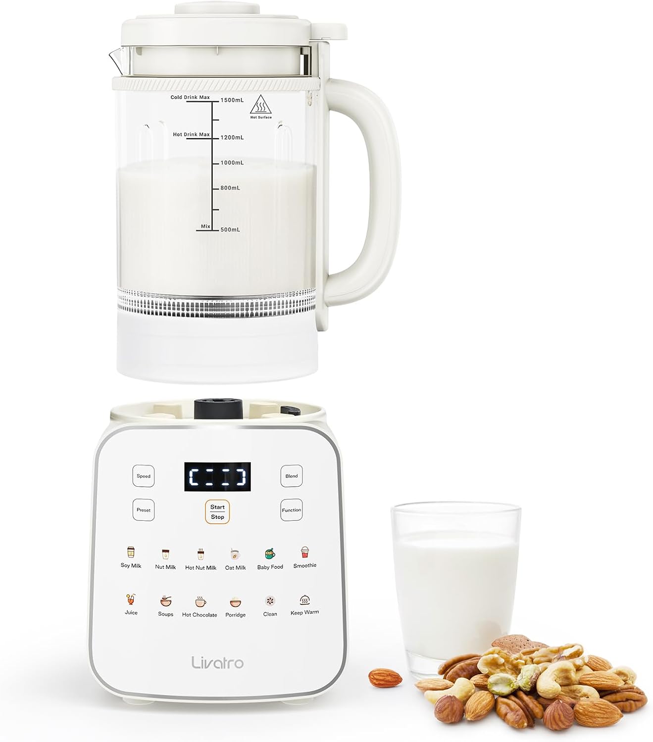Soy Milk Maker - Automatyczny urządzenie do robienia mleka sojowego
