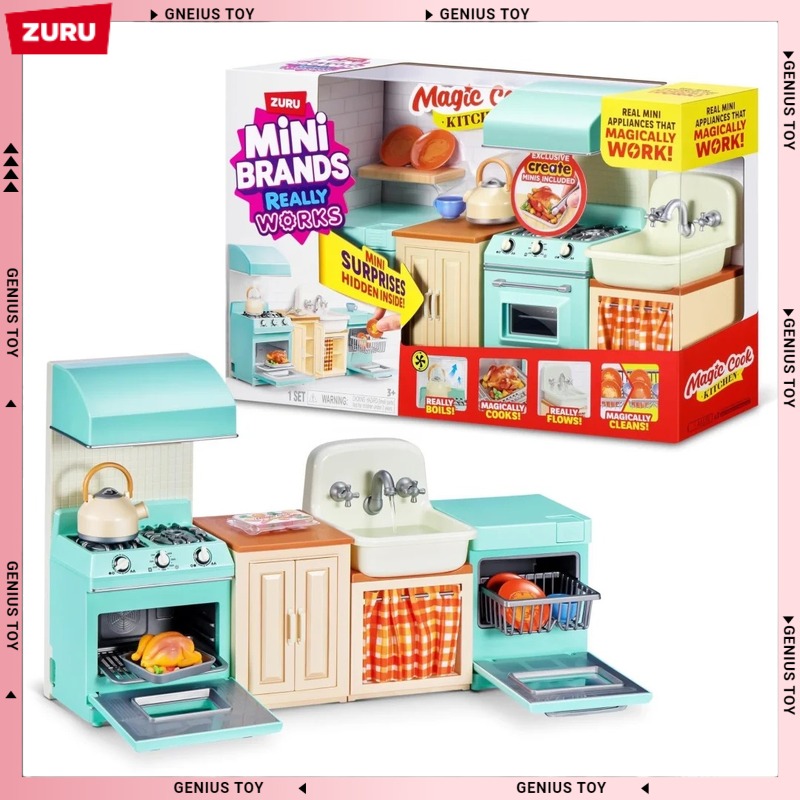 Kitchen Appliances Set - Zuru Mini Brands Magic Cook Kitchen