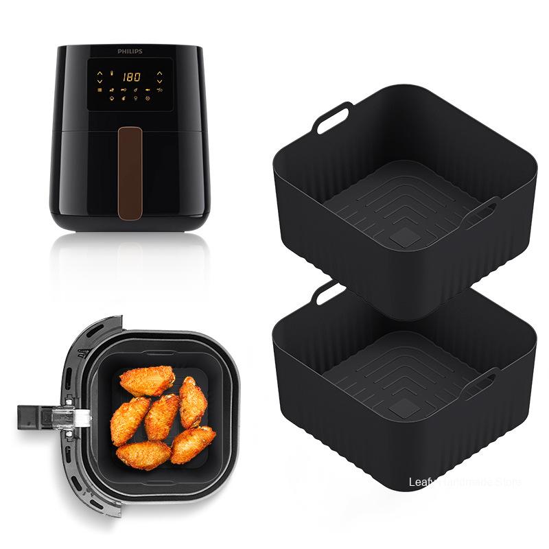 Air Fryer 5L Digital - 17cm silikonowa forma do frytownicy do