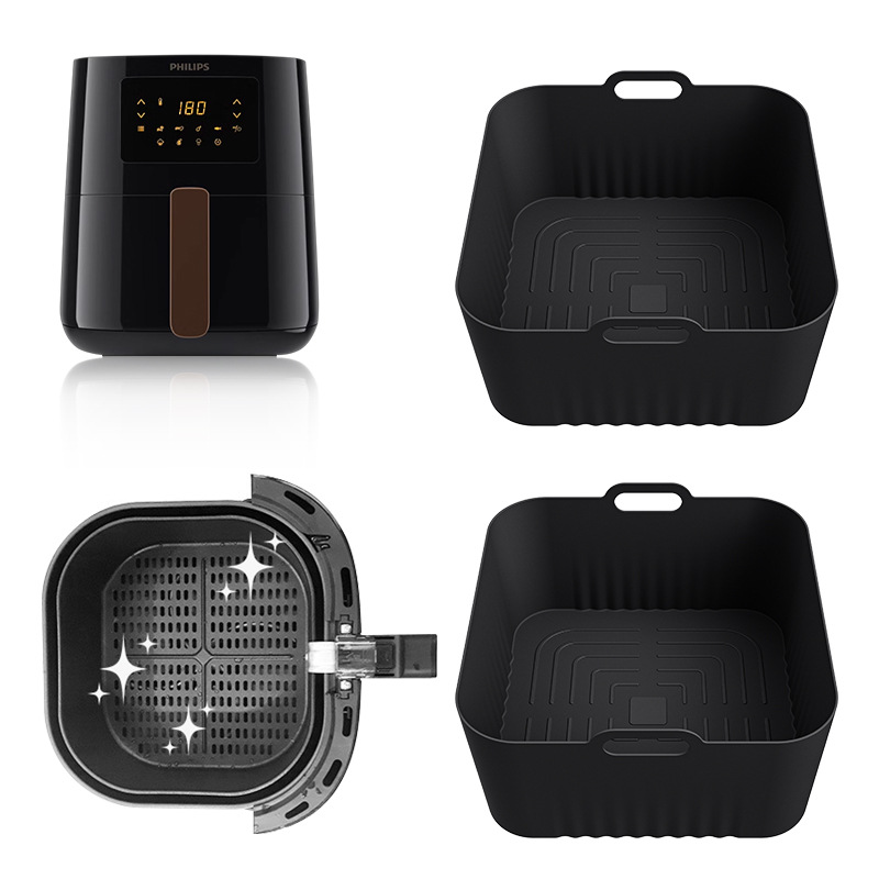 17cm silikonowa forma do fryto – Air Fryer 5L Digital recenzja i cena