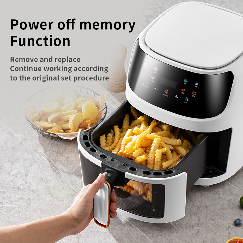 Frytkownica cyfrowa 1350W, prz – Air Fryer 5L Digital recenzja i cena
