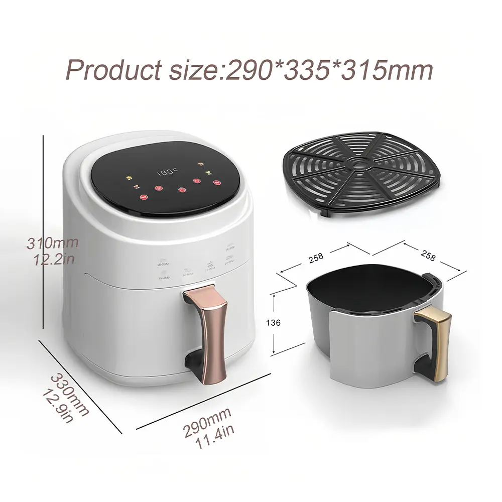 Frytkownice powietrzne z cyfro – Air Fryer 5L Digital recenzja i cena