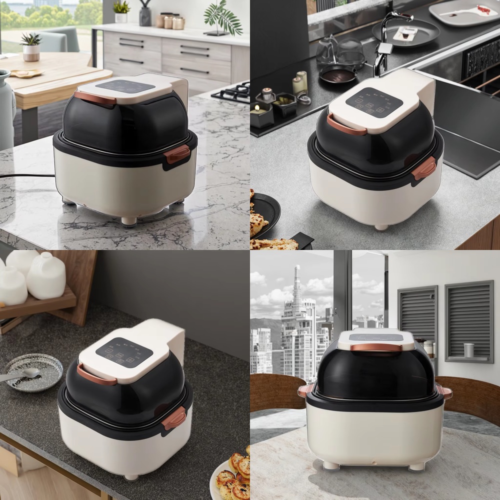 OUSHENG 5L Bezolejowa Frytkown – Air Fryer 5L Digital recenzja i cena