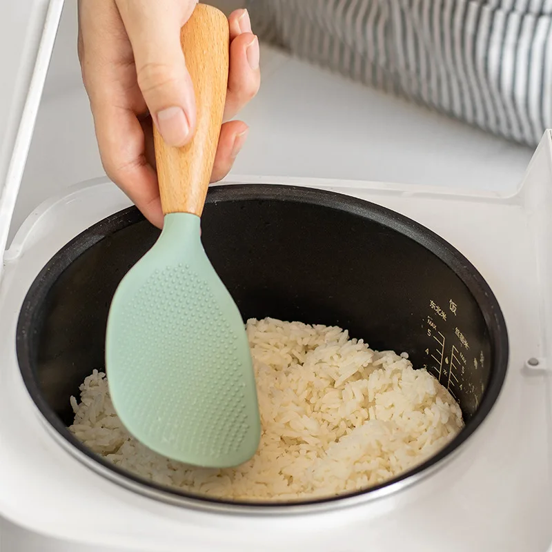 Wisząca silikonowa łyżka do ry – Kitchen Appliances Manufacturers recenzja i cena