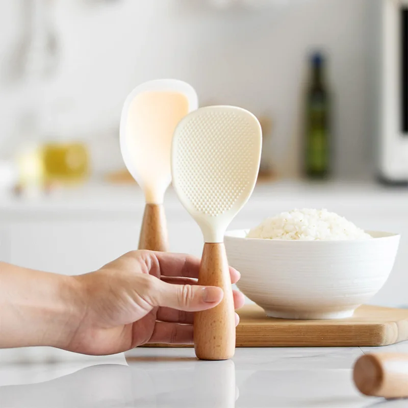 Wisząca silikonowa łyżka do ry – Kitchen Appliances Manufacturers recenzja i cena