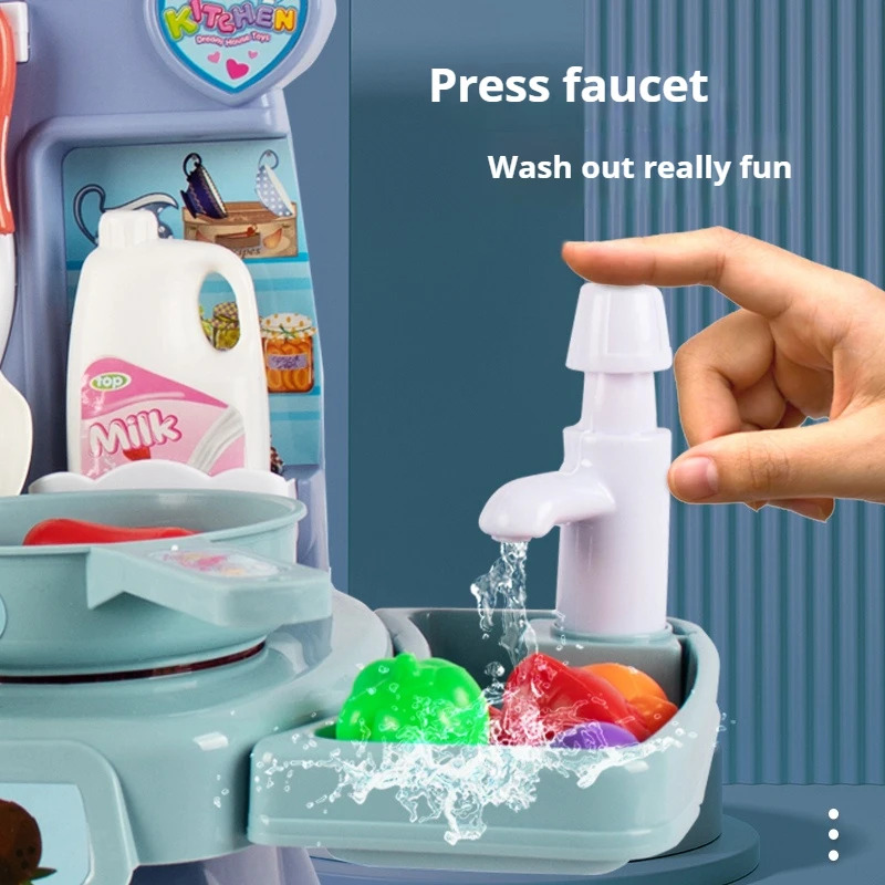 Symulowany zestaw kuchenny z e – Kitchen Appliances For Kids recenzja i cena