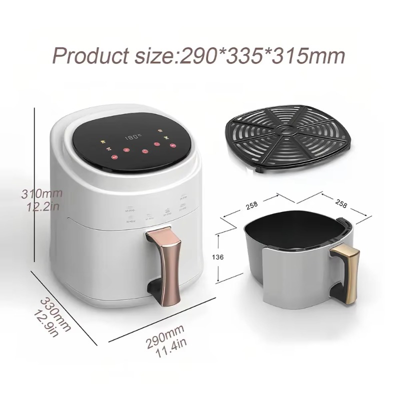 Frytkownice beztłuszczowe 2800 – Air Fryer 5L Digital recenzja i cena