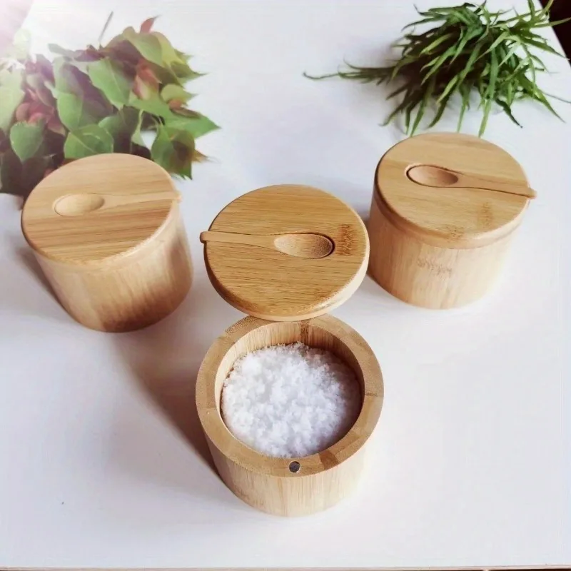 Zestaw bambusowych pojemników  – Kitchen Appliances Set recenzja i cena