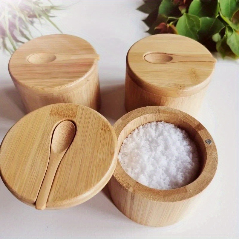 Zestaw bambusowych pojemników  – Kitchen Appliances Set recenzja i cena