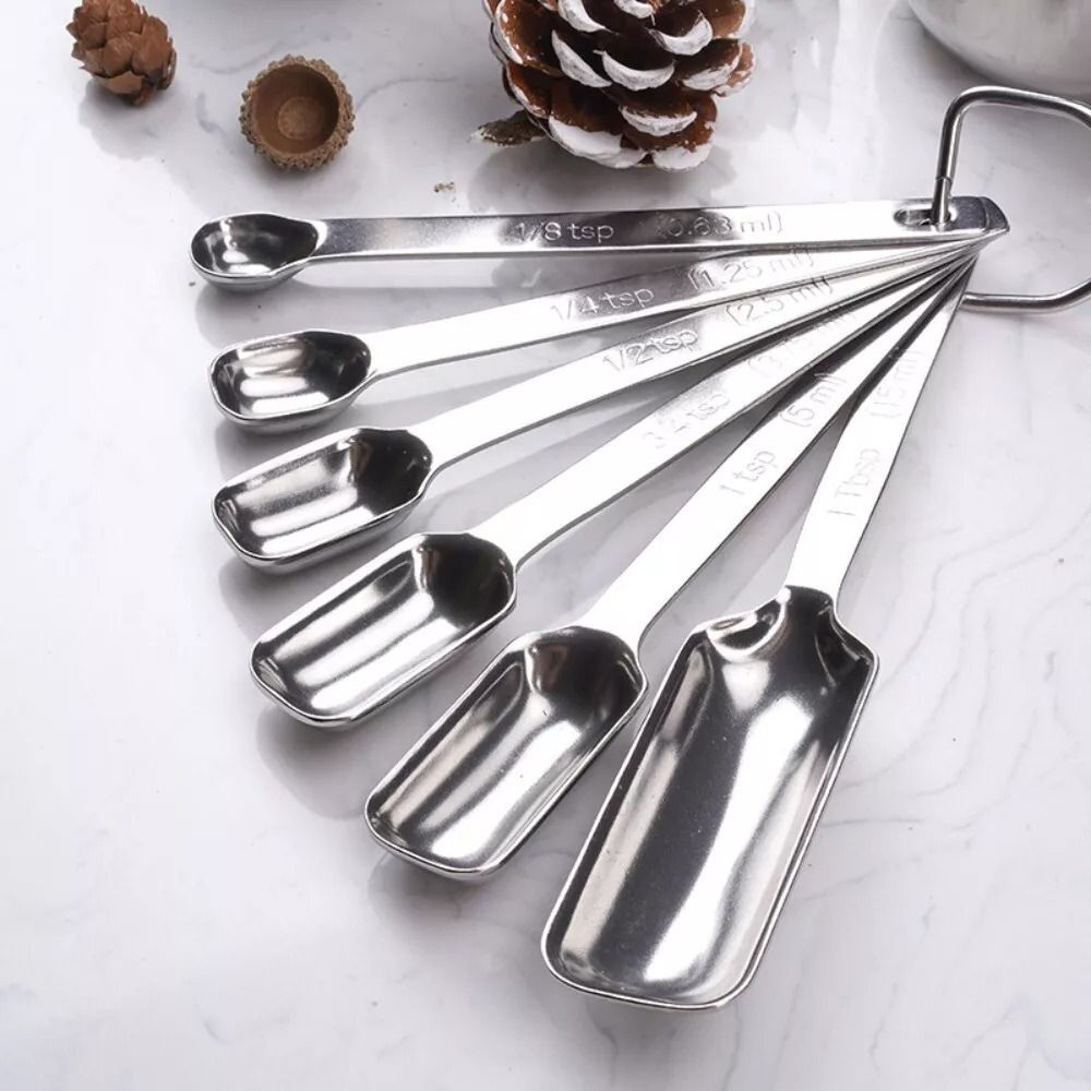 6 szt. Łyżki miarowe ze stali  – Kitchen Appliances Manufacturers recenzja i cena